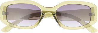 BP. Oval Sunglasses in Olive at Nordstrom