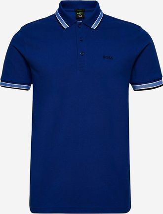 HUGO BOSS Cotton Piqu&eacute; Polo Shirt With Logo