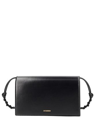 Jil Sander Tangle Rectangular Flap Leather Wallet