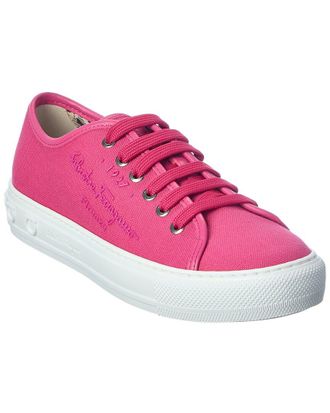 Ferragamo Ferragamo Mediterr Eco Canvas Sneaker