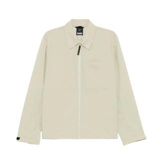 Rains Light Jackets, male, Beige, Size: M Mito Overshirt