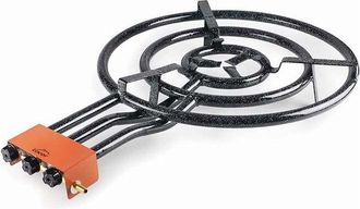 Lacor Hornillo Paellero Lacor Gas Butano 30-50-70 Cm 3 Quemadores Para Paelleras 38 A 90 Cm Paellero Profesional