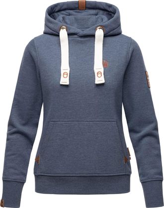 Navahoo Dames Hoodie Damlaa - Warme Capuchontrui met Hoge Kraag