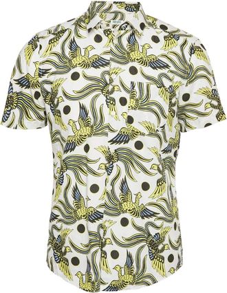 Kenzo Camicia con stampa - Bianco