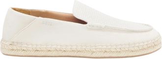 HUGO BOSS Madeira Espadrilles - Heren - Espadrilles - Wit - 41 EU - Leer - Schoenen