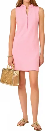 Lilly Pulitzer Elsey Mini Shift Dress In Conch Shell Pink