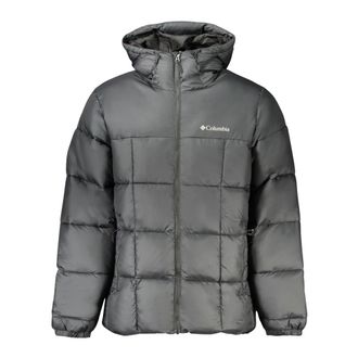 Columbia Lange Mouwen Jas met Capuchon - Heren - Sport - Grijs - Maat: XL