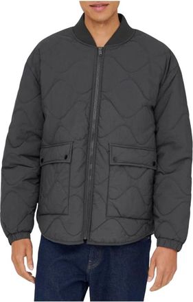 Only & Sons Only & Sons, Uomo, Giacche, Grigio, XL, new