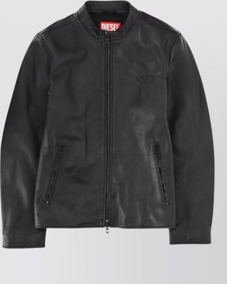 Diesel l tad wrd jacket front pockets