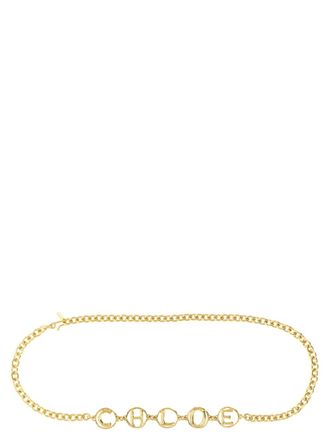 Chlo&eacute; Golden Chloe Script Jewel Belt