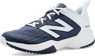 New Balance Fuellcell 4040 V8 Turf-trainer Mens Cleated Shoes Team Navy/White : 7.5 D - Medium, Suede/Textile