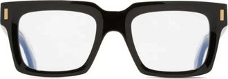 Cutler and Gross Glasses, unisex, Black, Size: 50 MM 9386 Square Optical