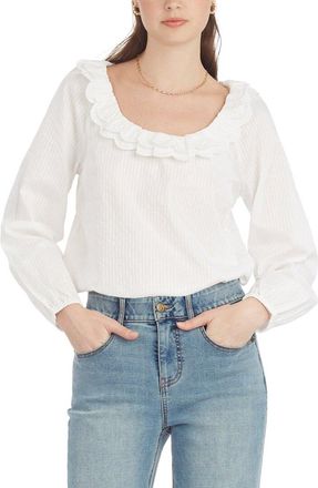 Draper James Reyna Long-Sleeve Top