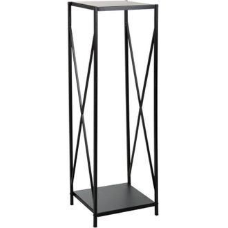 Wanderlust Deco Wanderlust Deco - Le&ntilde;ero De Metal Negro 34x34x111