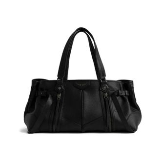 Zadig&Voltaire Shoulder Bags, female, Black, Size: ONE SIZE Sunny Shopper Bag