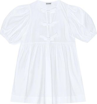 Ganni Abiti Bianco-Donna