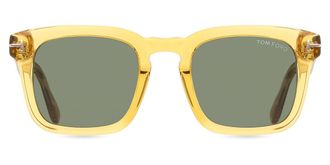 Tom Ford FT0751 DAX 39N Mens Sunglasses Yellow Size 50