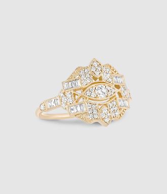 Stone Paris Bague Gilda Diamants Or Jaune