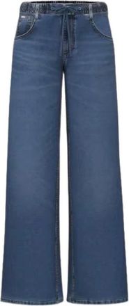 Guess Jeans G11 Wide Leg - - Jeans - Donna - Blu - W25