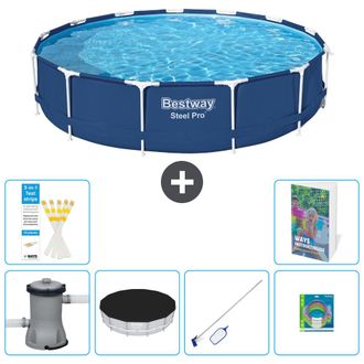 Bestway Piscina Bestway Steel Pro Redonda - 396x84 Cm - 7-piezas S299