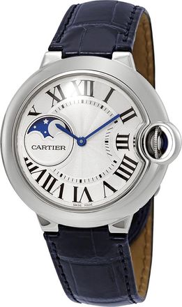 Cartier Pre-owned Cartier Ballon de Cartier Automatic Silver Dial Ladies Watch WSBB0020