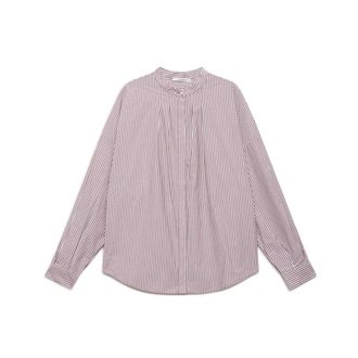 Maliparmi Blouses, female, Red, Size: XS Pop Stripes Shirt