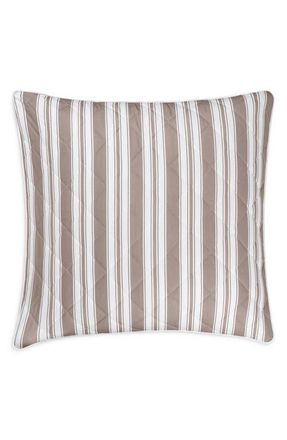 Matouk Elio Sham in Quilted Mocha at Nordstrom, Size Euro