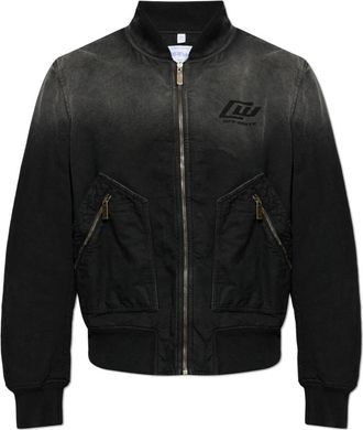 Off-white Bomberjack - Heren - Bomber jackets - Zwart - S - Katoen - Jassen