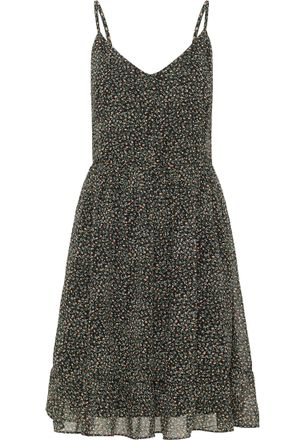 Dreimaster Dreimaster Jurk Dames Zwart Veelkleurig