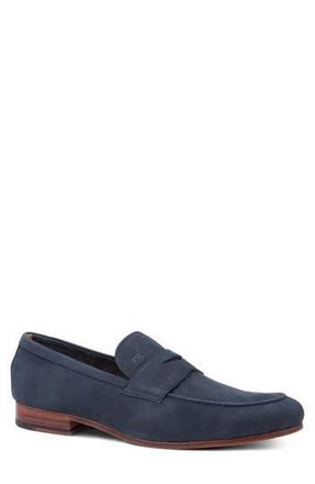 Gordon Rush Cartwright Penny Loafer in Navy Nubuck at Nordstrom Rack, Size 10.5