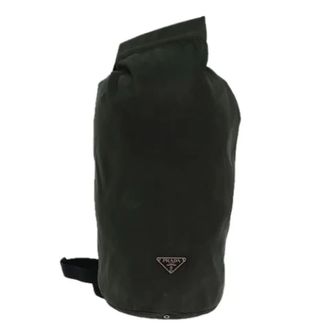 Prada Pre-owned Cross Body Bags, female, Green, Size: ONE SIZE Pre-owned Vintage Shoulder Bag