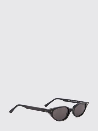 Ahlem Gr&acirc;ce Oval Cat-Eye Acetate Sunglasses with Gold-Plated Details