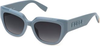 Furla SFU809V 04GT Mens Sunglasses Grey Size 53