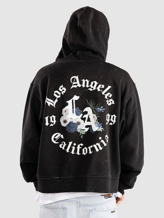 Empyre La Floral Boxy Sweatjacke schwarz