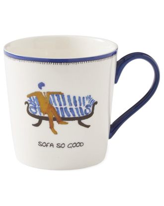 Spode Kit Kemp Sofa So Good 12Oz Mug