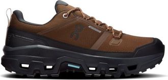 On Cloudrock Low WP Wanderschuhe f&uuml;r Herren | schwarz/braun
