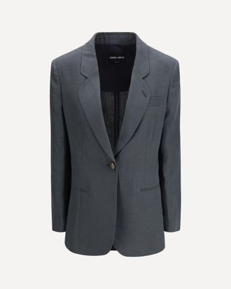 Giorgio Armani Single-breasted Jacket Female 42