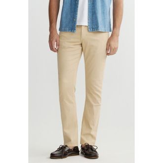 DL1961 Russell DL Ultimate Knit Slim Straight Jeans in Sandlot at Nordstrom, Size 32 X 32