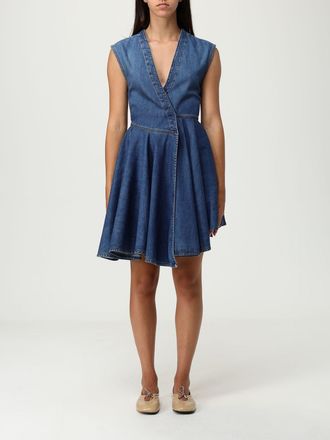 Alaia Abito AlaÏa in denim