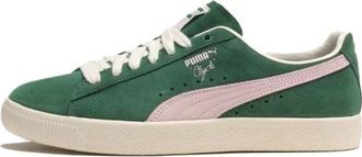 Puma Clyde OG Leren Sneakers - Dames - Sneakers - Groen - 37 EU - Leer - Schoenen