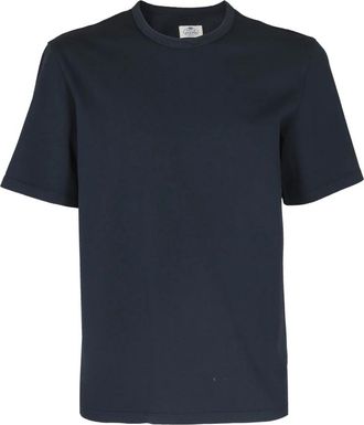 TELA GENOVA Korte Mouw Shirt - Heren - T-shirts - Blauw - S - Katoen - Tops