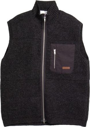 S&auml;tila Boxy Boil Vest Wollgilet - Unisex | schwarz