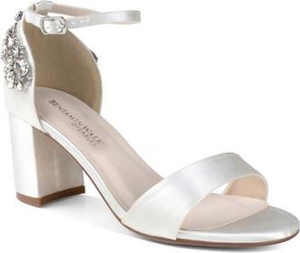 Touch Ups Olivia Ankle Strap Sandal in White at Nordstrom, Size 10.5