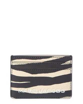 Marc Jacobs Zebra Bold Slg Leather Card Case