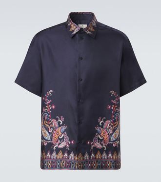 Etro Paisley silk shirt