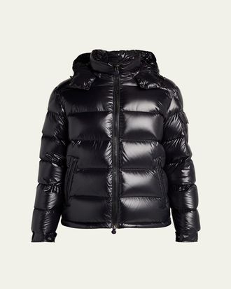 Moncler Mens Hooded Down Puffer Jacket