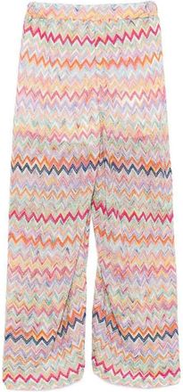 Missoni Trousers With Zigzag Pattern