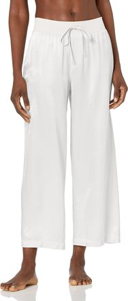 Pj Harlow womensPJP52Jolie Capri Pajama Bottoms - White - Small