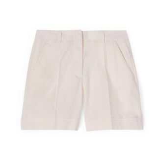 Motivi Short Shorts - Dames - Korte Broeken - Wit - 2XS - Katoen - Korte Broeken