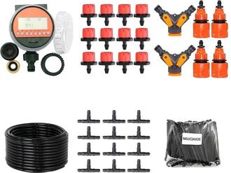 OEM Sistema De Riego Por Goteo Para Armar, Flujo De Agua Ajustable, Kit Completo Para Jard&iacute;n, El Kit